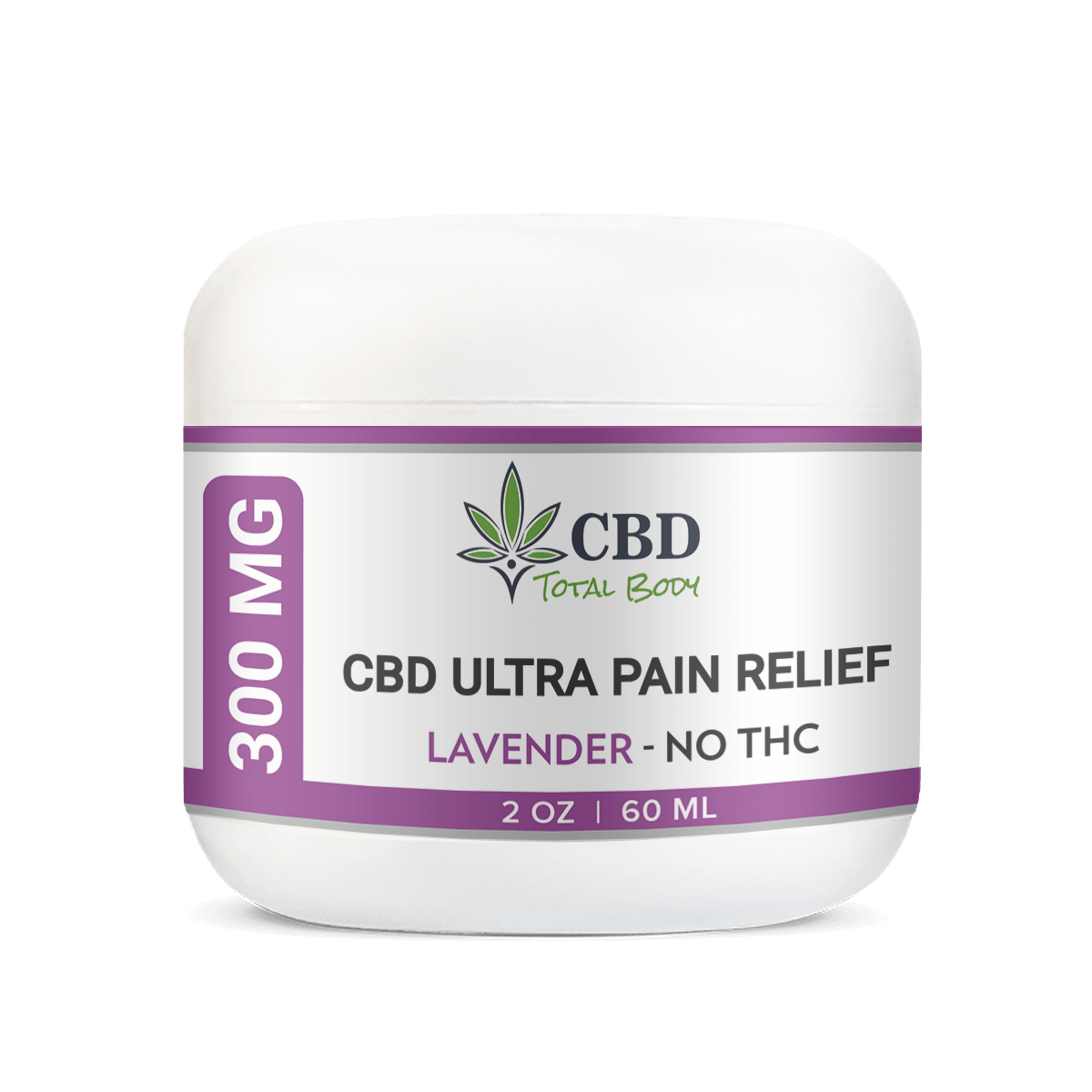 CBD Ultra Pain Relief Cream 2oz – Lavender